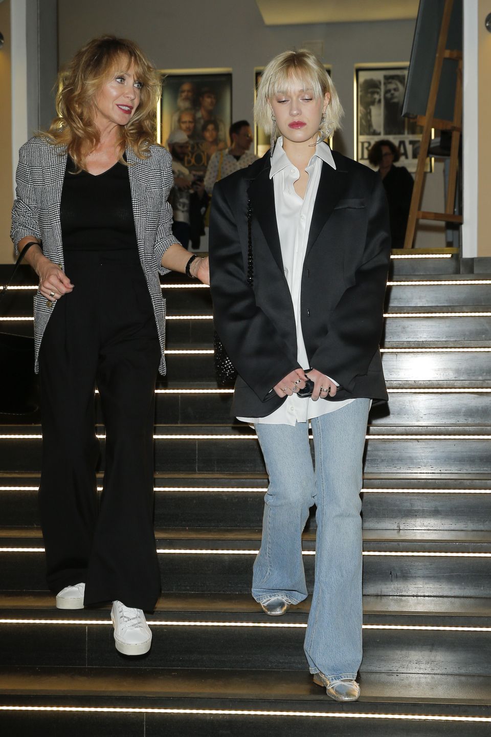 Beata Ścibakówna z córką Heleną Englert