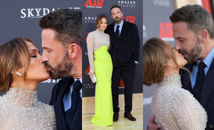 Jennifer Lopez i Ben Affleck ucinają plotki o kryzysie, obsypując się całusami na premierze jego filmu (ZDJĘCIA)