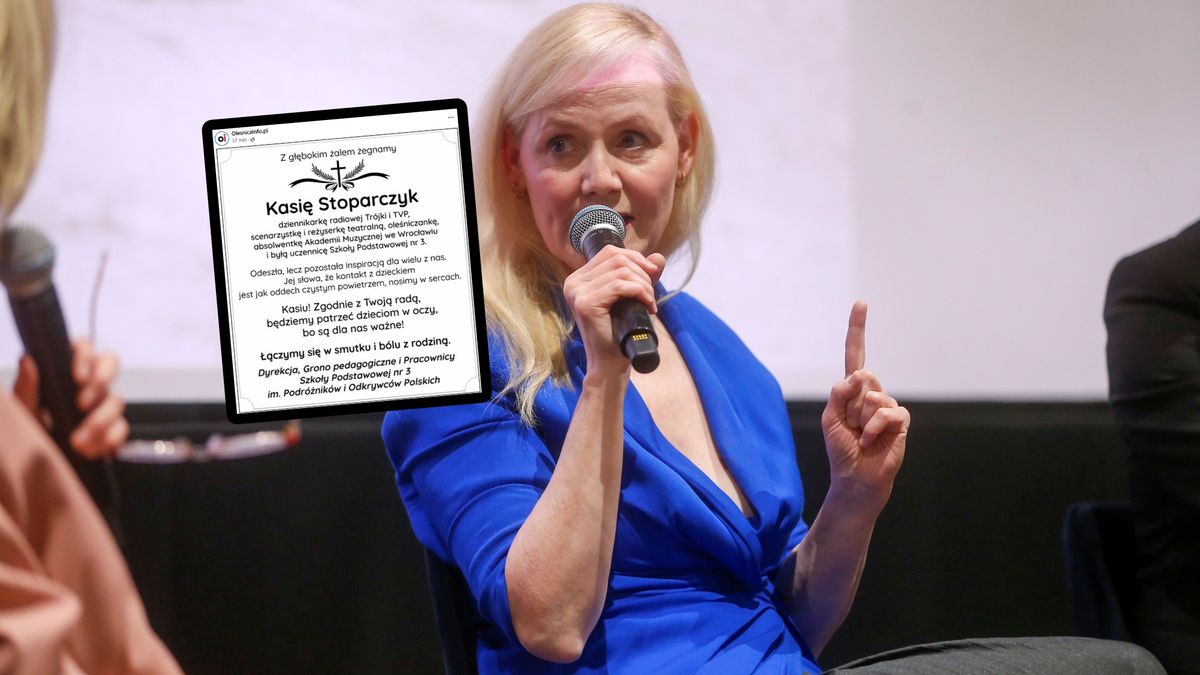 Żegnają Katarzynę Stoparczyk.