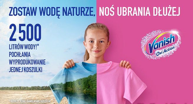 "Szafa pełna wspomnień" w akcji promocyjnej Vanisha