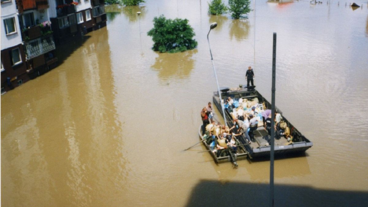 Powódź we Wrocławiu w 1997 r.