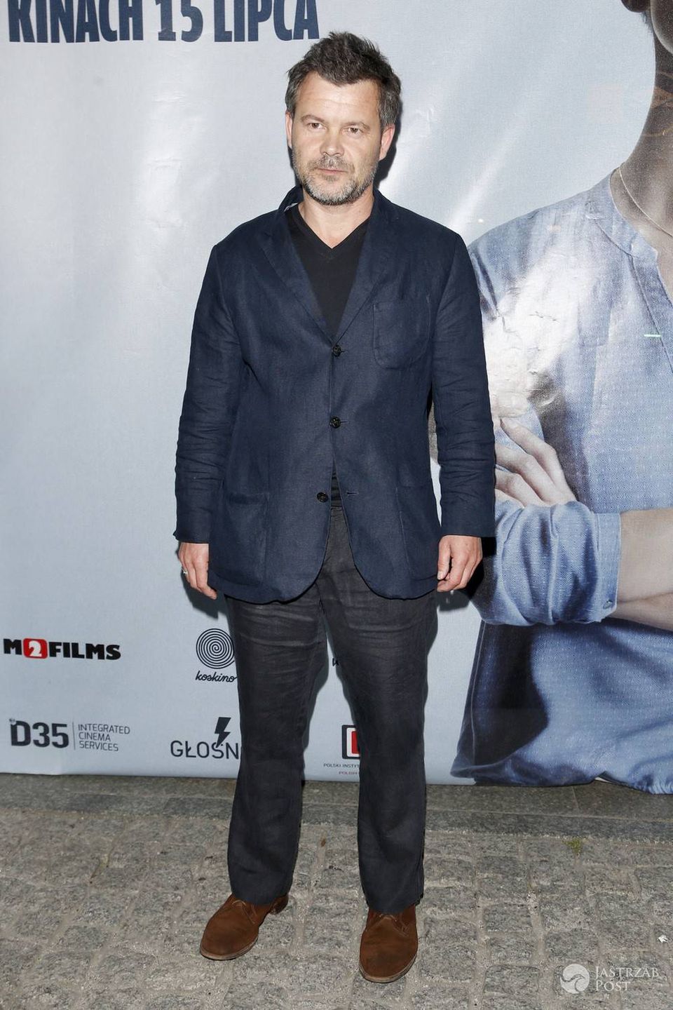 Jacek Braciak, premiera filmu "Kamper" (fot. AKPA)