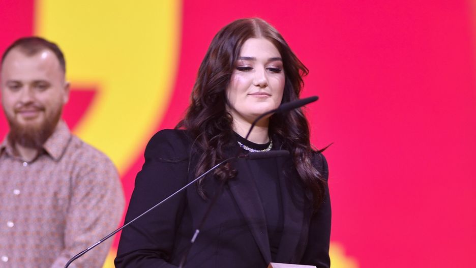 Katarzyna "Pizgacz" Barlińska na gali Bestsellery Empiku 2022