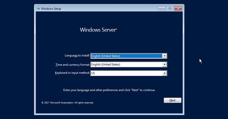 Windows Server 2019 w wersji Preview