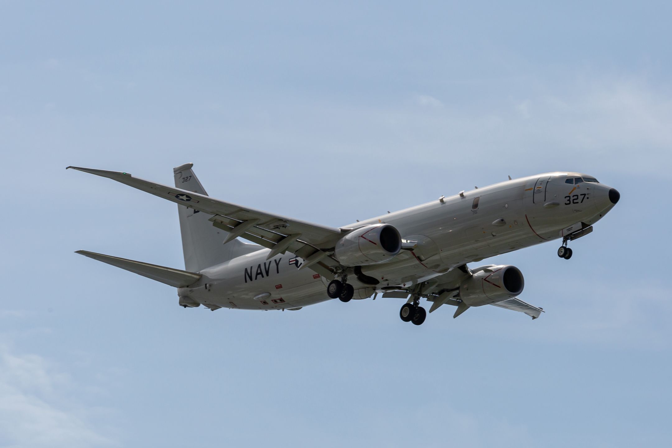 Amerykański P-8A Poseidon.