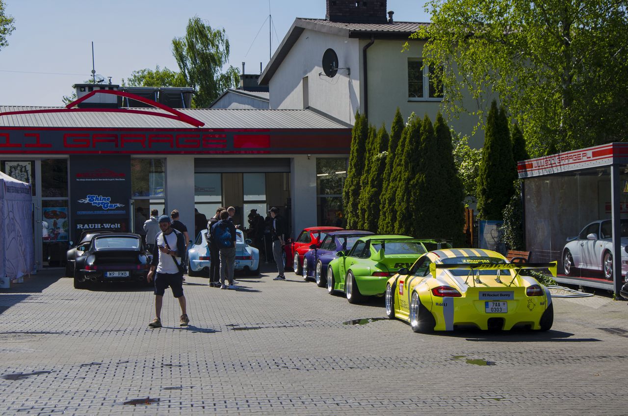 Tylko dla Akiry Nakai przyjechali fani oraz właściciele przerobionych wcześniej porsche