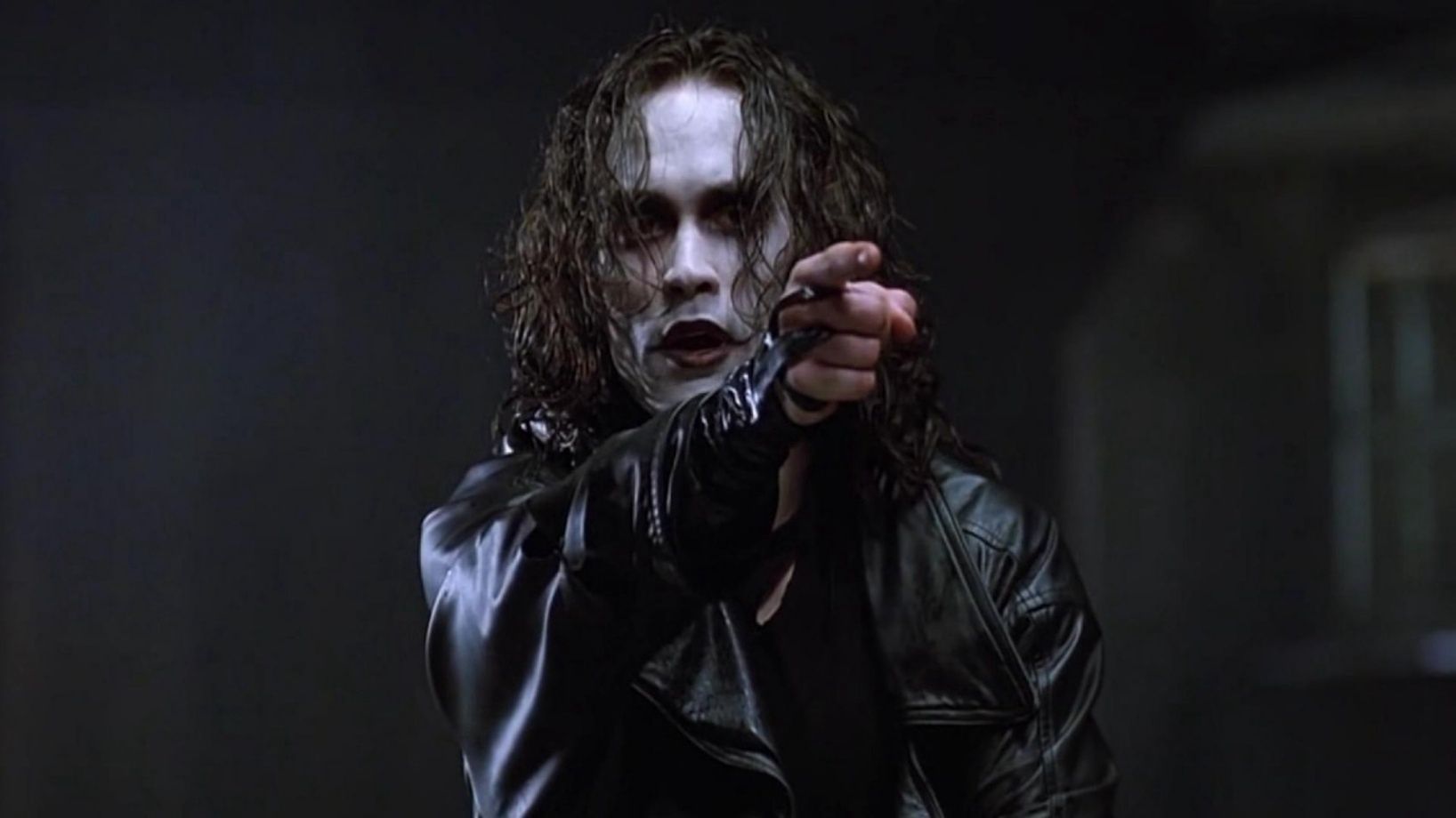 Brandon Lee w "Kruku" z 1994 r.