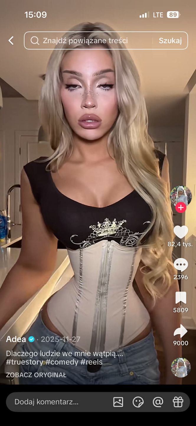 Adea ugotowała bulion "z własnych żeber"