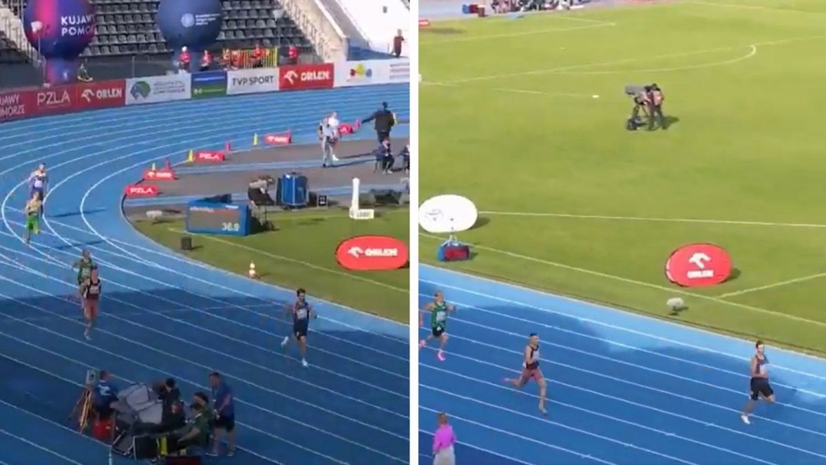 Twitter / TVP Sport / fantastyczny bieg Karola Zalewskiego