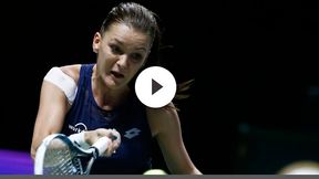 Radwańska vs Muguruza. Zobacz najlepsze zagrania!