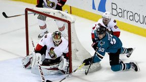 NHL: Senators pokonali Sharks w ciągu minuty