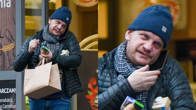 Bartosz Żukowski na zdrowych zakupach