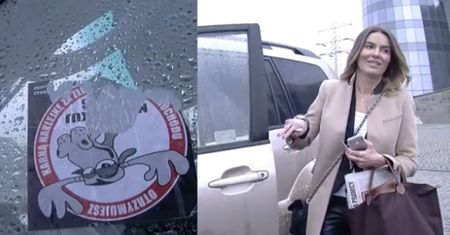 Hania dostała "karnego jelenia" za złe parkowanie!