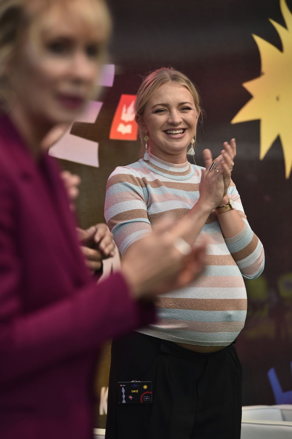Barbara Kurdej-Szatan na ostatniej imprezie przed porodem