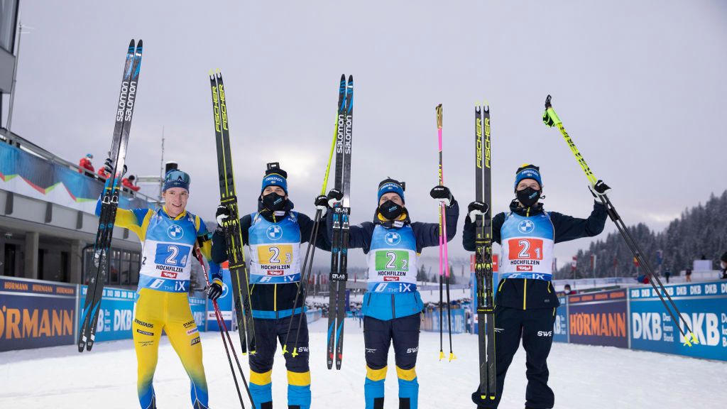 reprezentanci Szwecji w biathlonie