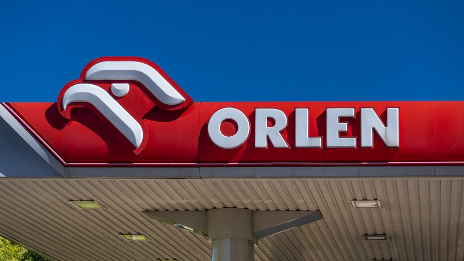 Logo ArZifot: Arkadiusz Ziolek/ East News    n/z Stacja benzynowa PKN Orlen.ARKADIUSZ ZIOLEK
