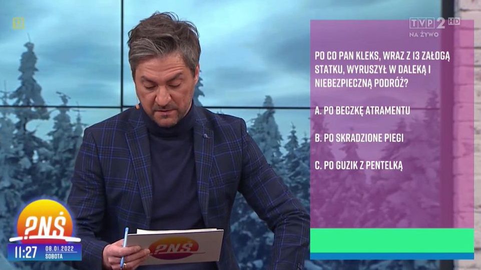 Wpadka w "Pytaniu na śniadanie" 