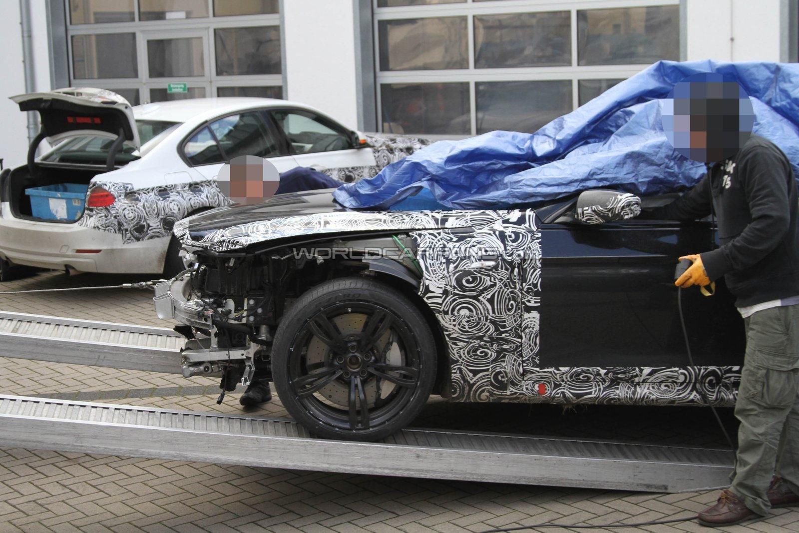 BMW M6 Crash