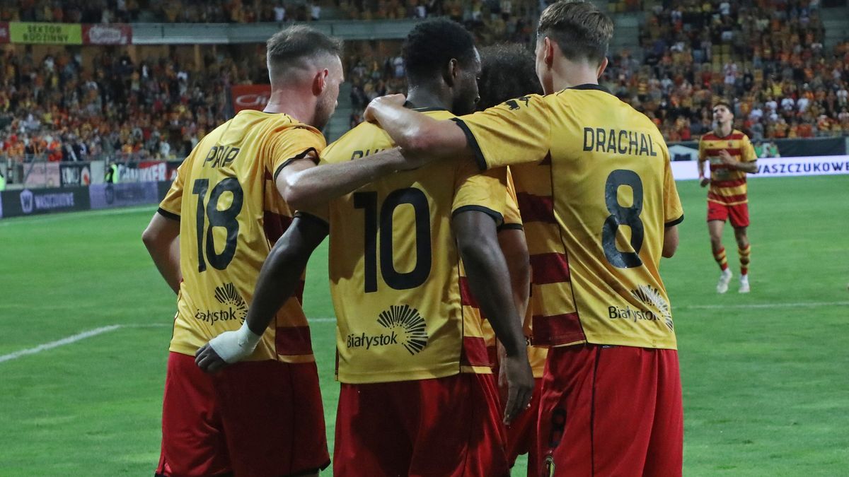 PAP / Artur Reszko / Na zdjęciu: Jagiellonia Białystok