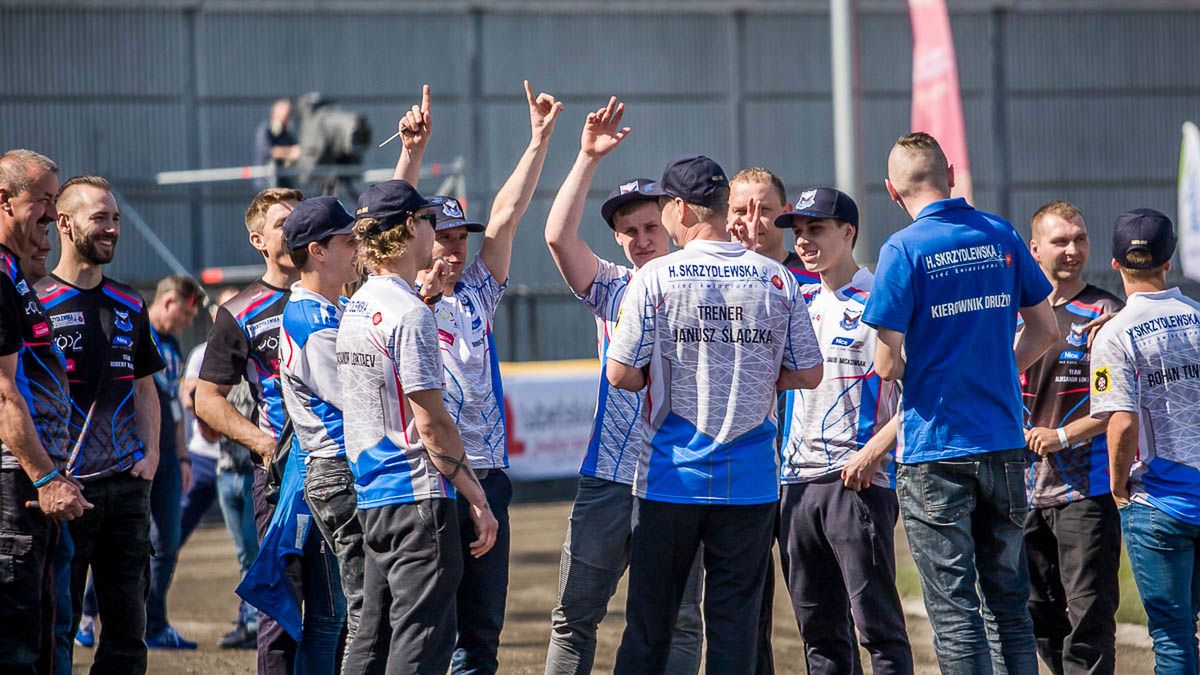 WP SportoweFakty / Michał Chęć / Ekipa Orła Łódź przed meczem