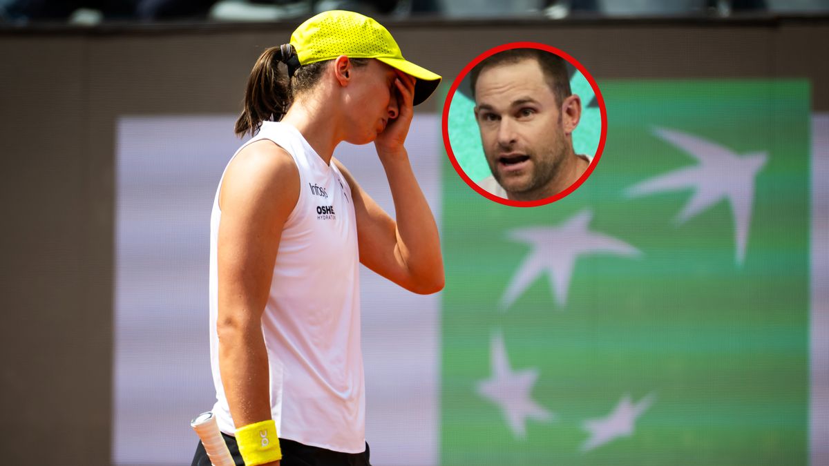 Getty Images / Andy Roddick mówi o problemach Igi Świątek