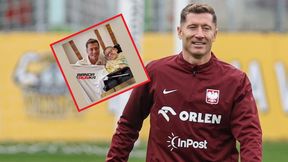 "Odwiedził mnie mój kumpel". Lewandowski dołączył do jego "bandy"