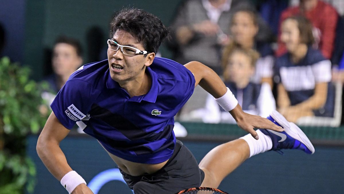 PAP/EPA / CHRISTOPHE PETIT TESSON / Na zdjęciu: Hyeon Chung