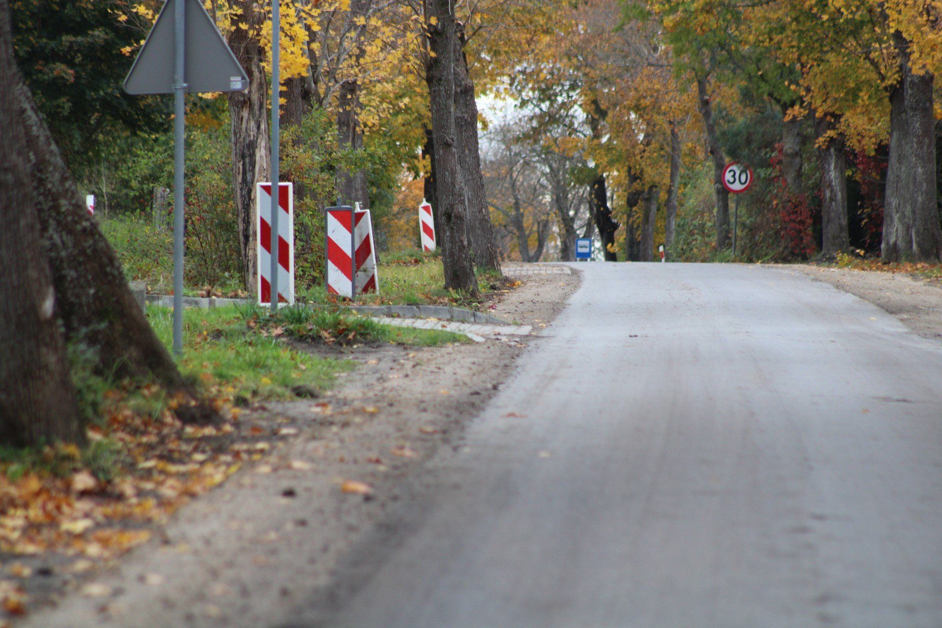 Interwencja, temat naprawy drogi pomiędzy Jamnem a Łabuszem