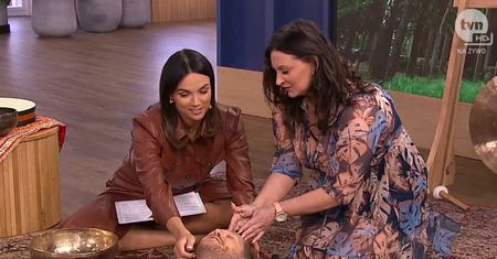 Damian Michałowski był w "Dzień dobry TVN" spragniony pieszczot. Niestety Paulina Krupińska przesadziła