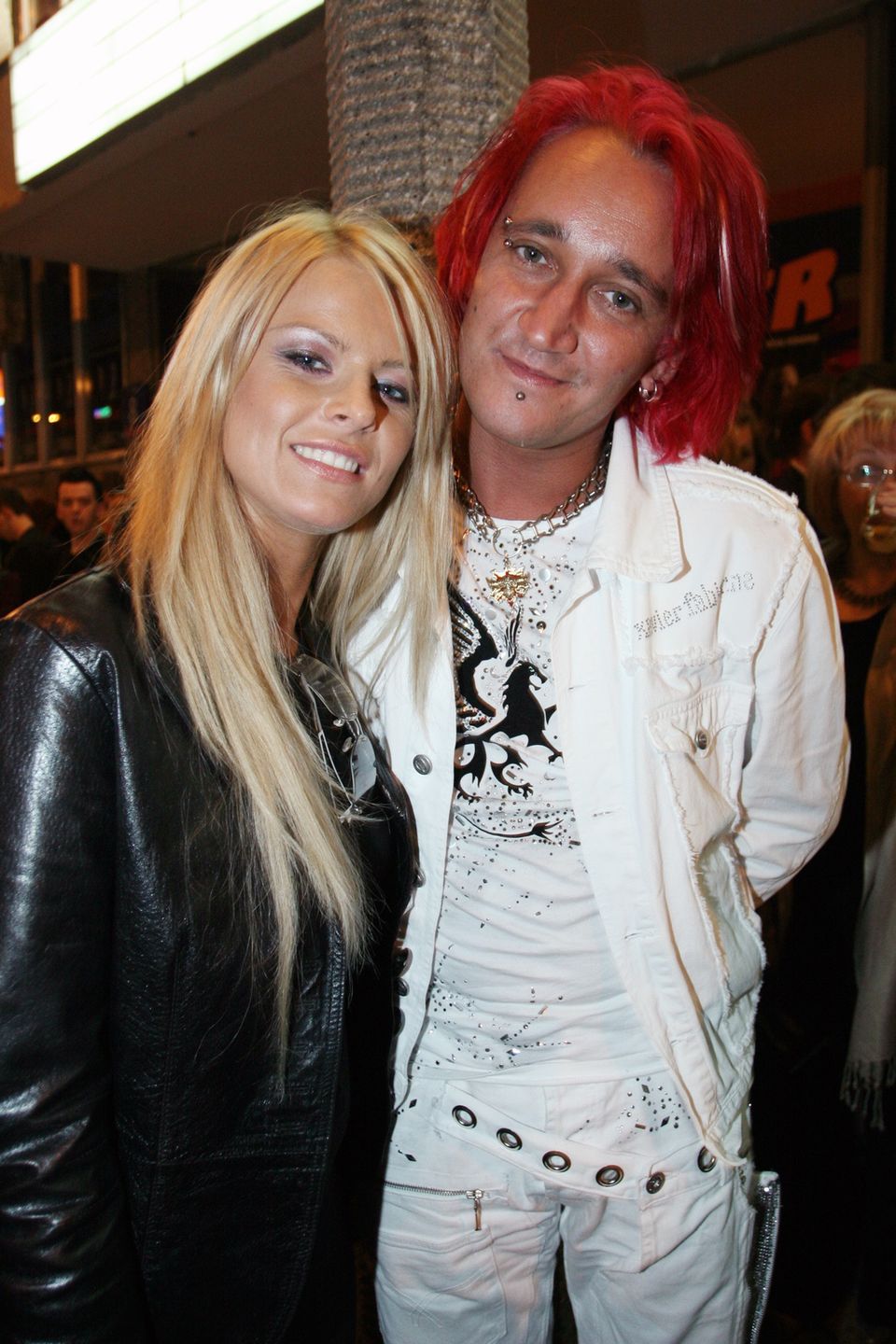 Mandaryna i Michał Wiśniewski w 2005 r. 