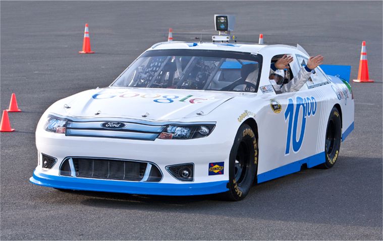 Google car + NASCAR = ? 2