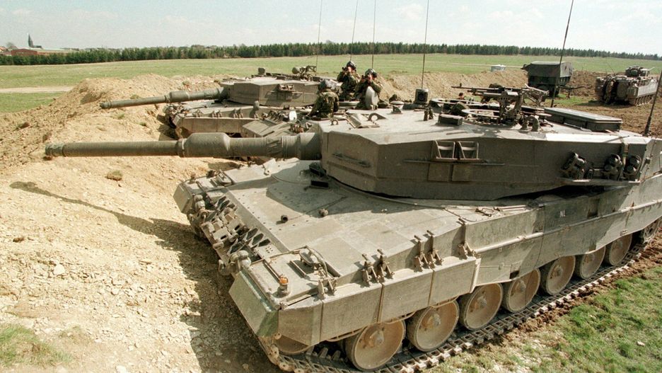 Leopard 2A4 stanowił podstawę holenderskich wojsk pancernych w czasie zimnej wojny