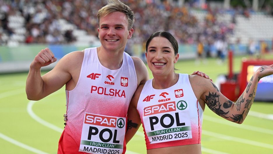 Nasi sprinterzy - Oliwer Wdowik i Ewa Swoboda nie zawiedli podczas drużynowych lekkoatletycznych mistrzostw Europy w Madrycie