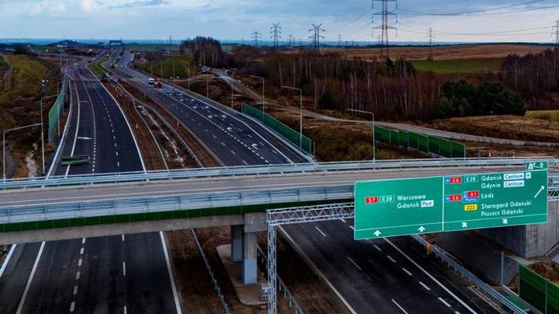 Nowo otwarty fragment obwodnicy metropolii Trójmiasta przed świę