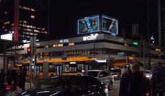 Trójwymiarowa Pepsi na ekranach w centrum Warszawy