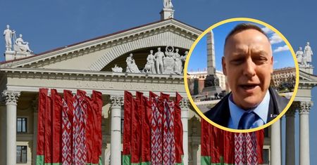 Szmydt nagrał film z Białorusi. Wideo trafiło do sieci