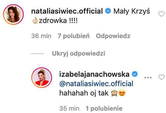 Natalia Siwiec o synu Izabeli Janachowskiej