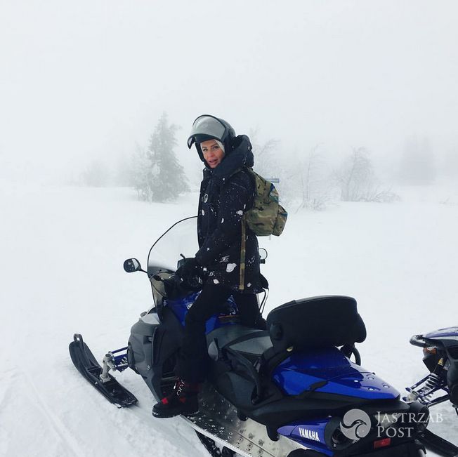 Agnieszka Woźniak-Starak odpoczywa w szwedzkich górach - Instagram