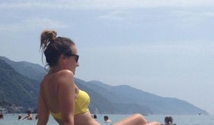 "M jak miłość": Anna Gzyra w bikini na włoskich wakacjach