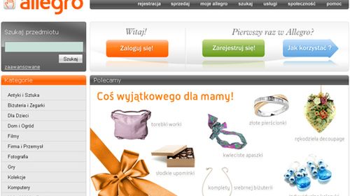 Allegro już w nowej, paskudnej postaci 1