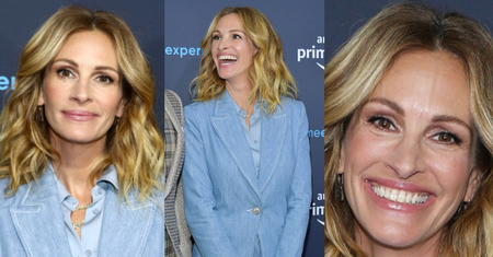 51-letnia Julia Roberts prezentuje swój znany uśmiech na premierze serialu