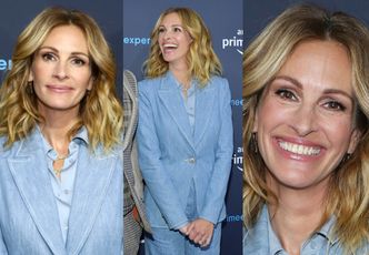 51-letnia Julia Roberts prezentuje swój znany uśmiech na premierze serialu