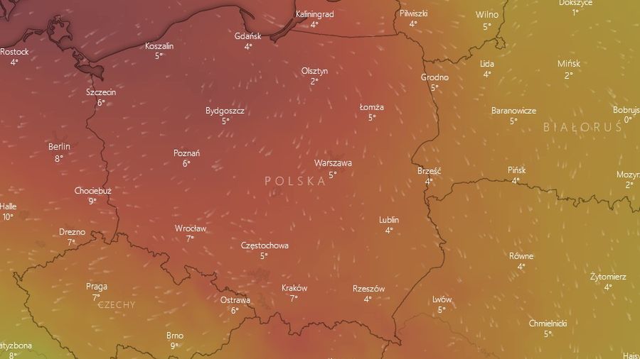 Pogoda na dziś i najbliższe dni