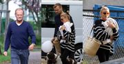 Kasia Tusk z córką na rękach spieszy się do domu, aby zdążyć przed odwiedzinami Donalda Tuska (ZDJĘCIA)