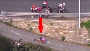 Przerażające nagranie. Kolarka trafiła do szpitala