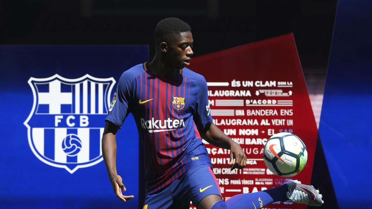 Zdjęcie okładkowe artykułu: East News / AFP/Lluis Gene / Na zdjęciu: Ousmane Dembele 