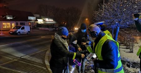 Bielsko-Biała. Odblask może uratować życie