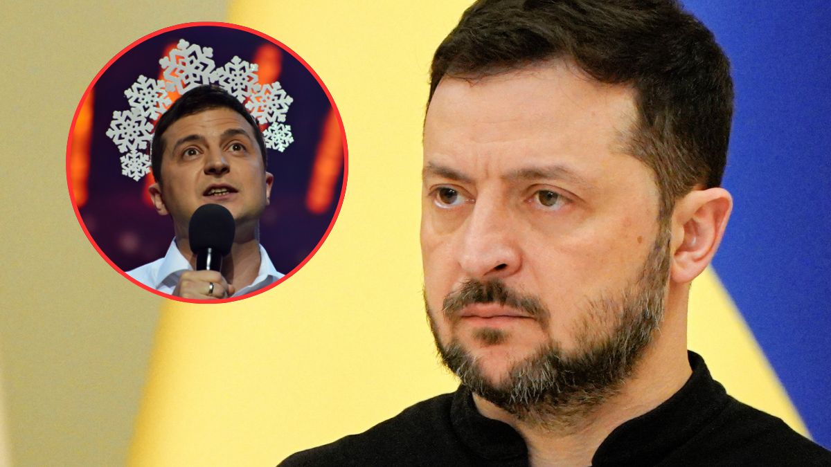 Wołodymyr Zełenski zyskał popularność jako komik i showman