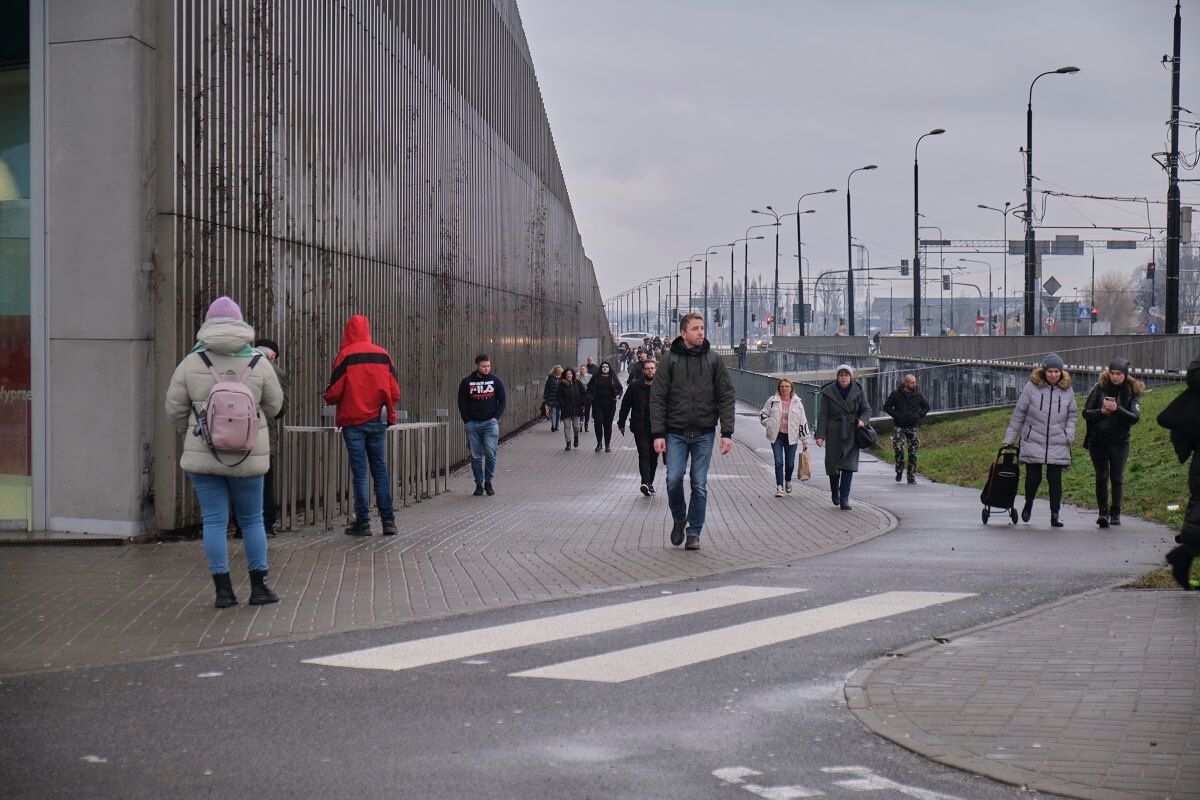 Ewakuacja VIVO Lublin