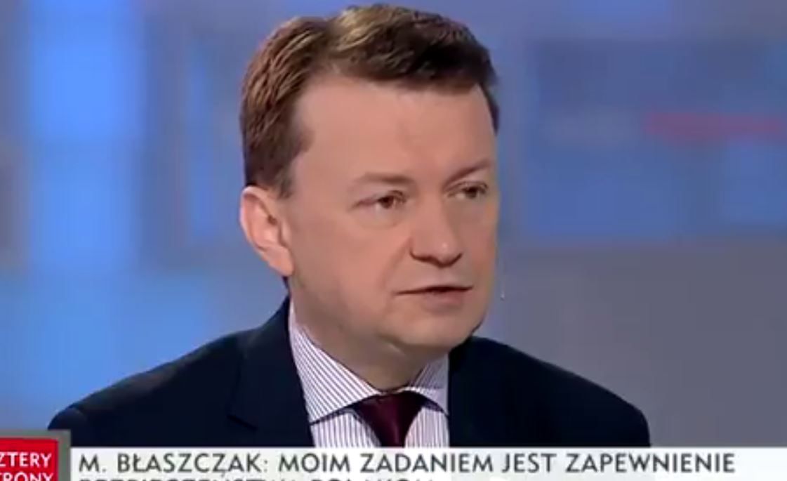 Polsce nie grożą zamachy terrorystyczne. Minister tłumaczy w TVP, że to dzięki PiS